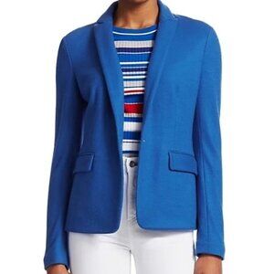 Rag & Bone Lexington Single Snap Blazer Sz 0 Royal Blue 100% Wool *Read Desc.*
